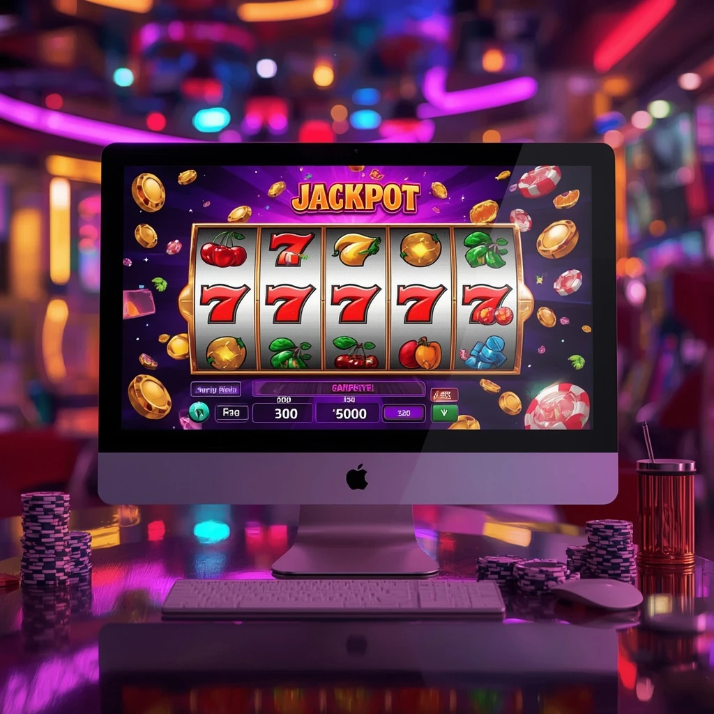 slots sur le moniteur ALEXANDER CASINO