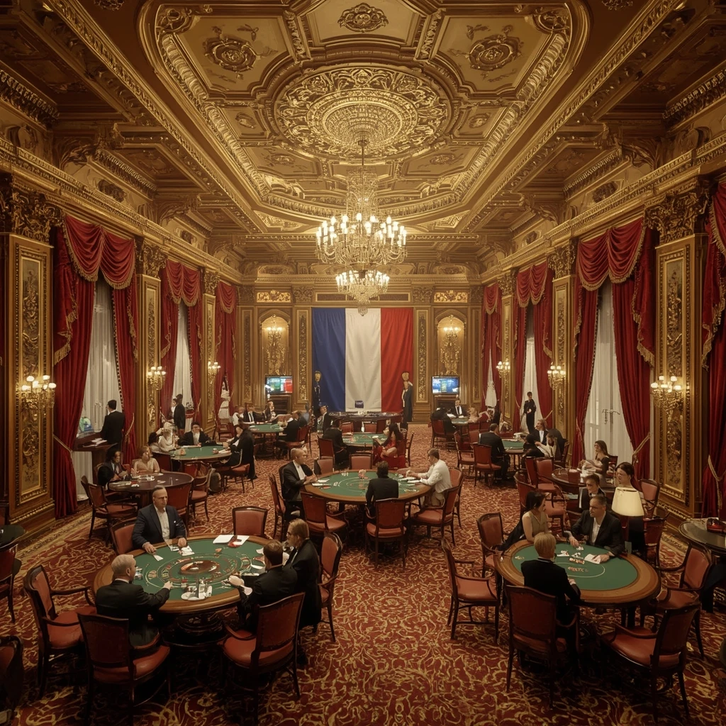 Le casino et le drapeau français ALEXANDER CASINO