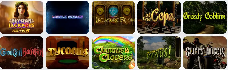 Les Jackpots au Alexander Casino